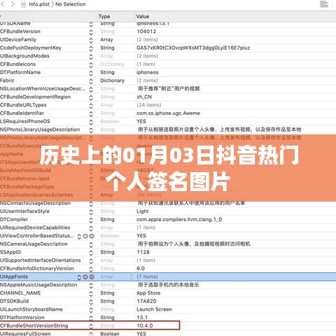 抖音热门个人签名图片精选，历史日期的独特魅力