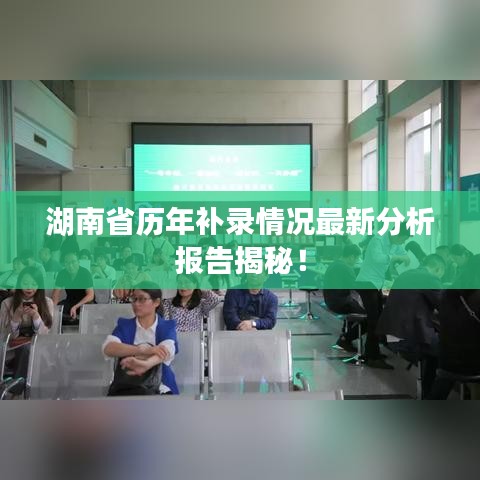 湖南省历年补录情况最新分析报告揭秘！