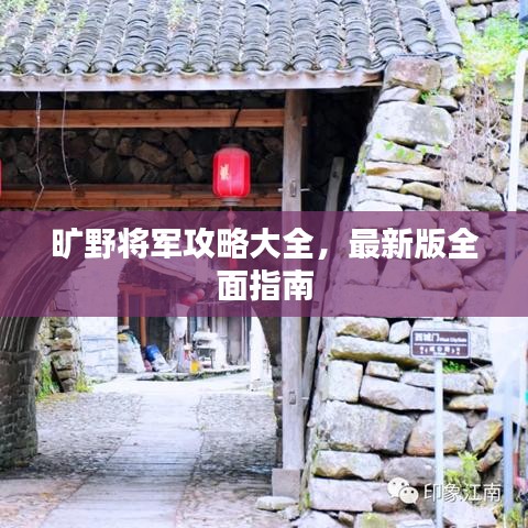 旷野将军攻略大全，最新版全面指南
