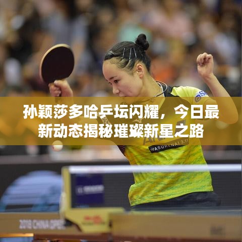 孙颖莎多哈乒坛闪耀，今日最新动态揭秘璀璨新星之路