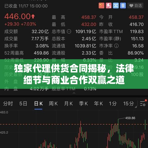 独家代理供货合同揭秘，法律细节与商业合作双赢之道