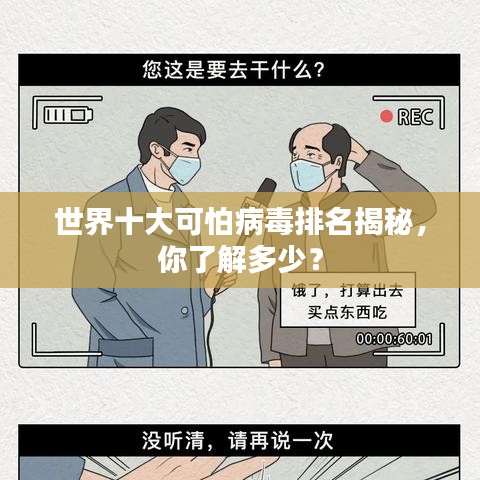 世界十大可怕病毒排名揭秘，你了解多少？